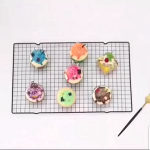 Cooling Rack Stainless / alas pendingin kue stainless / tatakan pendingin roti kue / alas tirisan