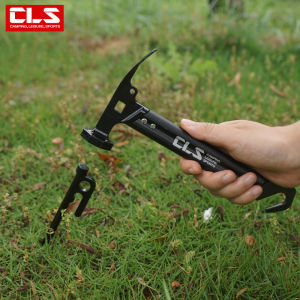 Multi-functional Camping Hammer Stainless Steel Aluminum Handle