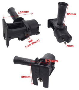 Bộ đầu chuyển đổi máy khoan thành cưa lọng cưa kiếm đa năng kèm theo 3 lưỡi