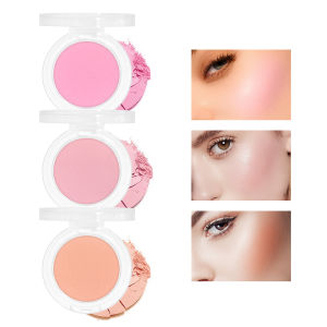 HISYI Slightly Tipsy Matte Blush Màu Tự Nhiên Lâu Trôi Micro Flash Pure Desire Monochrome Blusher Dành Cho Trang Điểm