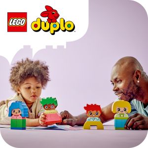 LEGO DUPLO 10415 Big Feelings & Emotions (23 Pieces) Building Block Toys Mainan Block
