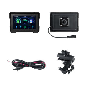 EKIY 5 inch Portable Motorcycle Carplay Display Screen Moto GPS Waterproof Wireless Android Auto Carplay Motorcycle Navigation