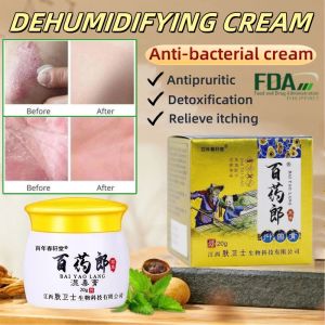 Baiyaolang Cream Original Ointment For Skin Kati Psoriasis Antibacterial Eczema Treatment Herbal Emulsifiable Paste Itchy Skin All Over The Body Hands Feet Rash Desquamation Insect Bites Skin Allergies Wet Itch In Adults Topical Use Ointment