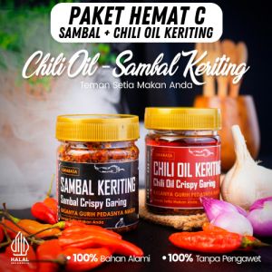 OMARASA Paket Hemat C Combo Mix Sambal Dan Chili Oil Keriting