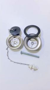 🇹🇭[[ส่งไวจากไทย]] สะดืออ่าง สะดืออ่างล้างหน้า  2 ตอน สแตนเลส