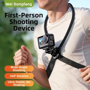 WEIDONGFANG | Neck Mount Camera Bracket for First Person Perspective Shooting