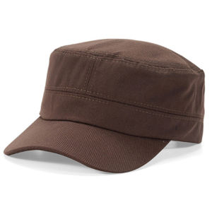 Men Plain Caps Adjustable Vintage Military Cadet Style Hat Breathable Sunproof Casual Solid Color Cap High Quality Fashion
