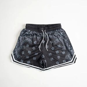 NEW summer digital printed cashew flower men shorts basketball sports shorts Man/woman running training pants Mens sweatpants