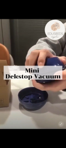 [Ready Stock] Mini Table Vacuum Cleaner Battery Powered Dust Meja Pemadam Vakum Kecil Dekstop Cleaner