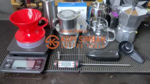 Paket Hemat HOME BREWER 2 Alat Seduh Pembuat Kopi Rumahan Manual Brew V60 Dripper Pour Over V 60 Coffee Maker