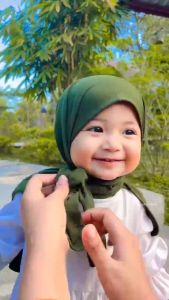 KERUDUNG JERSEY ANAK PEREMPUAN MODEL TERBARU TAHUN 2025 UMUR 1-7 TAHUN HIJAB JILBAB ANAK KEKINIAN VIRAL