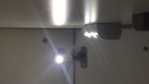 Auto Sensor Wardrobe Cupboard Hinge On Off LED Night Light Door LED Closet Light Hinge-Activated Wardrobe Door Lamp Cabinet Light