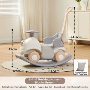 MLOONG | Ride On & Rock Toy for Babies