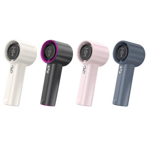 【Big Sale】High Speed Fan LED Display Portable Turbo Fan USB Rechargeable Electric Cooling Fan Mini Personal Fan for Camping Hiking【SuperLegend】