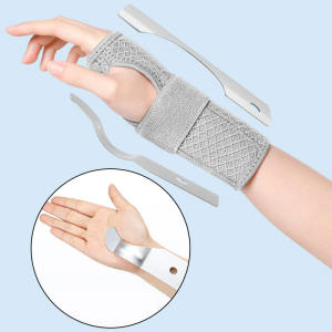 ส่งมาจากกรุงเทพ 2สี เฝือกข้อมือ บรรเทาอาการปวดข้อมือ แบบโลหะ สําหรับแพทย์ โรคข้ออักเสบ Wrist Brace Wrist Protection