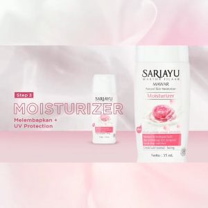 SARIAYU Moisturizer NEW! 35 ml | Jeruk | Mawar | Untuk Menjaga kelembapan kulit