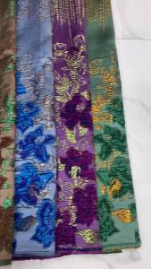 2026 African Nigerian High-Quality Tulle Lace Fabric Jacquard Organza Embroidery Guipure for Party Prom Dress AT2897