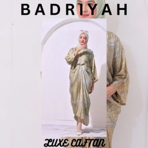 Badriyah Luxe Drapped Caftan