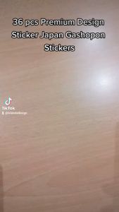 (PREMIUM DESIGNER STICKER) 36pcs JAPAN GASHOPON ART Vinyl Decal graffiti STICKERS bomb for laptop fridge luggage & etc