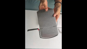 ที่หั่นชีสสแตนเลส - เครื่องมือครัวปรับความแม่นยำพร้อมเครื่องหมายวัดสำหรับแฮม เนย และชีส