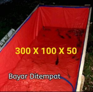 terpal kolam ikan ukuran 300x100x50 tipe A3 Korea