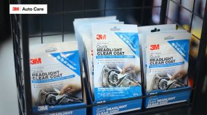 3M 39173 และQuick Headlight Clear Coat ชุดขัดโคมไฟหน้ารถยนต์ ให้ดูเหมือนใหม่