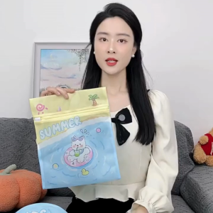 ❣️E2U0914❣️ถุงซักผ้า ถนอมผ้า ขนาดใหญ่ แบบมีลาย