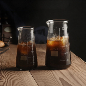 Ice Americano Hand Drip Sharing Coffee Pot Cone Measuring Cup