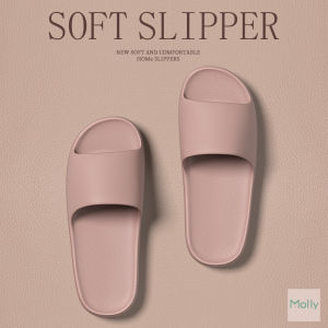 จัดส่งจากประเทศไทย🎉รองเท้าแตะ EVA พื้นแบน น้ําหนักเบา เหมาะกับใส่ในบ้าน ห้องน้ํา แฟชั่นฤดูร้อน สําหรับผู้ชาย และผู้หญิง