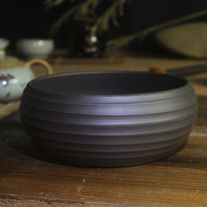 Purple Sand Tea Basin Kung Fu Tea Utensils Tea Ceremony Tea Cup Washing Tea Bowl Tea Dust Tea Basin Size Writing-Brush Washer Ashtray