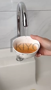 KIYO Filter Saringan Air Kran Cuci Piring Sambungan Kran Air Filter Refill Purifier Transparan