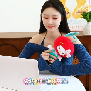 Hello Kittyรูปการ์ตูนแมวคิตตี้น่ารัก ขนาด 45 ซม. เหมาะกับของขวัญวันเกิด สําหรับตกแต่งบ้าน คริสต์มาส ใหม่จุดเชอร์รี่