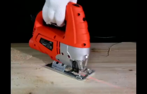 REAIM Electric Jigsaw Set - 1200W Multifunctional Household Hand-held Wood Cutting Machine for DIY