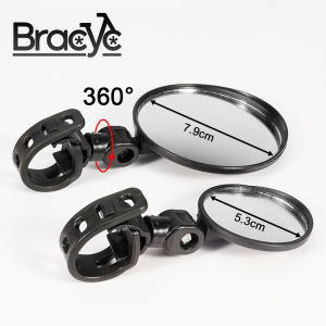 Side Miror Motorcycle,cermin Sisi Motosikal,moto Parts MirrorsUniversal bicycle motorcycle rearview mirror accessories mirror wide angle adjustable rotation