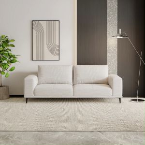 Cozylant Calm Fabric Sofa / 2 Seater /3 Seater Sofa for Living Room / White Grey Black / Nordic Minimalist