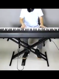 Sustain Pedal Damper แป้นเหยียบเปียโน แพดเดิ้ล ที่เหยียบ คันเหยียบพิมพ์ คีย์บอร์ด ออร์แกนไฟฟ้า Keyboard Piano Organ