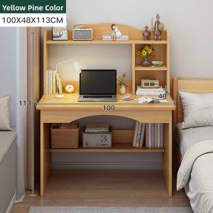 Multifunctional Study Desk with Shelf