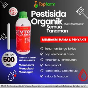 Pestisida Organik Cair / Pestisida Pembasmi Hama Organik / Pestisida Organik Semprot / Pestisida Organik / Obat Tanaman Cabe Daun Keriting