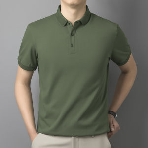 WANTELU | Short Sleeve Turn-Down Collar Cool Feeling Summer Polo Shirt