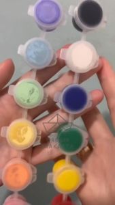 Cat Acrylic REC Renteng Set 6 Warna Ukuran 3ml Cat Akrilik Peralatan Perlengkapan Melukis Kanvas Mewarnai Kain Gambar Kaca Botol Aneka Warna Canvas Paint Color Set Anak Art Seni Paket Menggambar Kualitas Cat Cet Sepatu Shoes Bagus Grosir Prakarya Malang