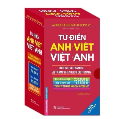 Sách - Từ điển Anh Việt - Việt Anh (Bìa mền)