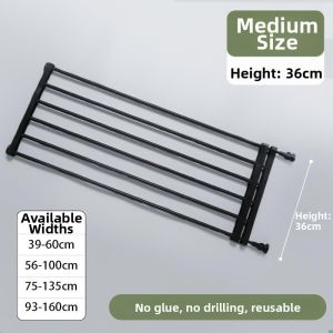 YUYOU | Freely Adjustable No-Drill Pet Barrier for Dogs and Cats