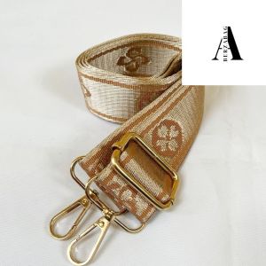 Tali selempang tas wanita terbaru strap viral  besi pengait gold lebar 4 cm panjang 120 cm