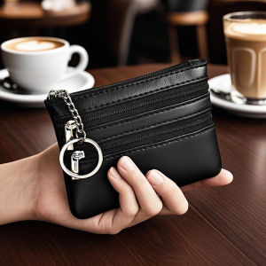 ลำลอง ฤดูร้อน ผู้หญิง กระเป๋าใส่เหรียญ ซิป ที่ใส่กุญแจ เคสใส่เหรียญ หลากหลาย ใบเล็ก หนัง กระเป๋า ทันสมัย กระเป๋าสตางค์เยาวชน