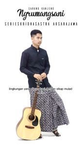 Sarung Kanjeng Serial Aksara Jawa Motif Ngrumangsani