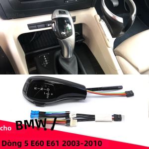 Nút Cần Số LED BMW 5 Series E60 E61 520i 525i 528i 530i 535i Chất Liệu ABS Mới Nguyên Bản Phụ Tùng Ô Tô
