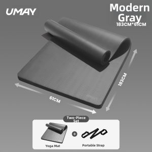 Umay(佑美) | Non-slip Silent Yoga Mat for Fitness & Jump Rope Home Exercise