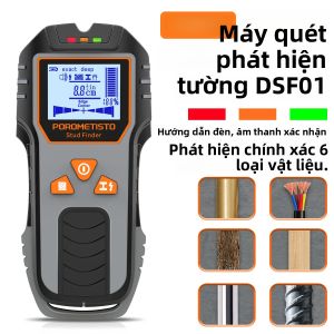 Máy Quét Tường Đa Chức Năng 6in1 Máy Dò Tìm Kiếm Với Màn Hình LCD Cho Dây Cáp AC Dây Điện Ống Kim Loại Gỗ Công Cụ Đo Điện Tử