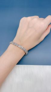 Her Jewellery Glamour Bracelet - Luxury Crystal Embellishments plated with 18K Gold