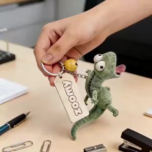 Bandai | Đồ Chơi Nhồi Bông Hình Con Tắc Kè Xanh Bạc Hà Mềm Mại 3D Thiết Kế Dễ Thương Và Đáng Yêu Dành Cho Trẻ Em Đồ Sưu Tầm Móc Khóa ACG